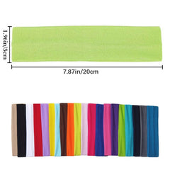 Stretchy Yoga Headband for Women Vibrant Comfortable Fit Workout Headband