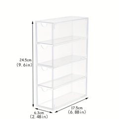 Acrylic Glasses Storage Box Display Rack Drawer Type