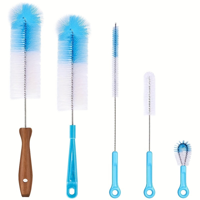 5pcs Cup Brush Water Bottle Brush Cleaning Brush Set