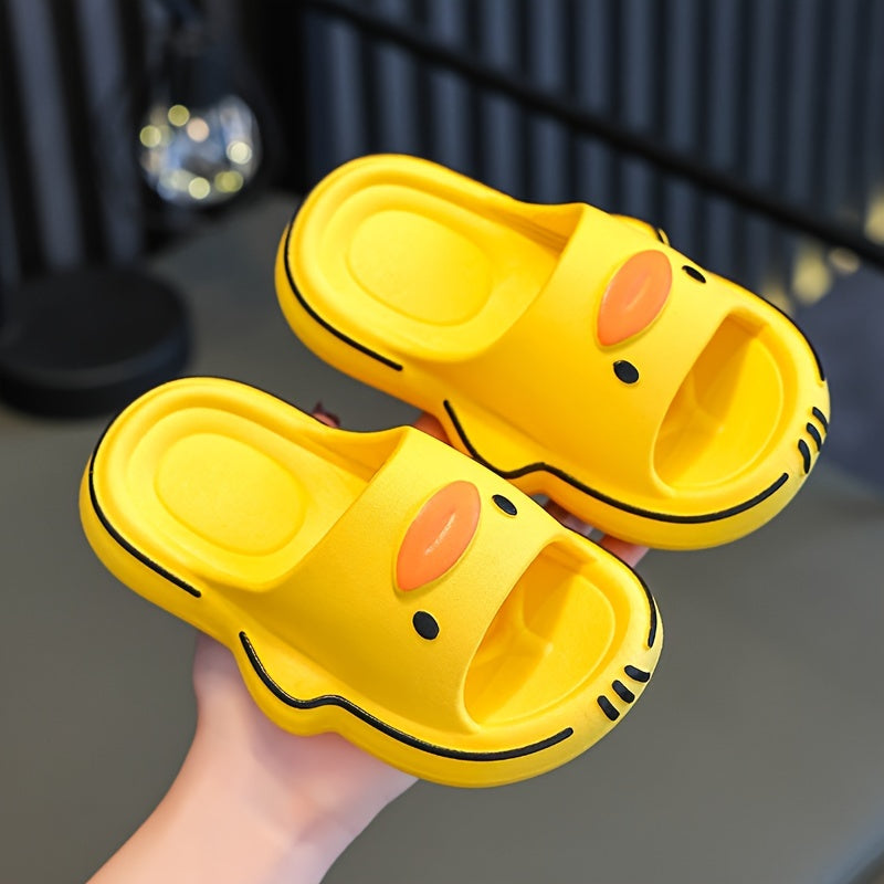 Boys Soft Platform Slippers Quick Drying Lightweight Anti Slip
