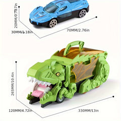Holiday Gift Dinosaur Alloy Metal Racing Gliding Toy Car