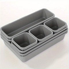 Drawer Cosmetic Organizer Storage Box Dustproof Household Desktop Fruit Holder