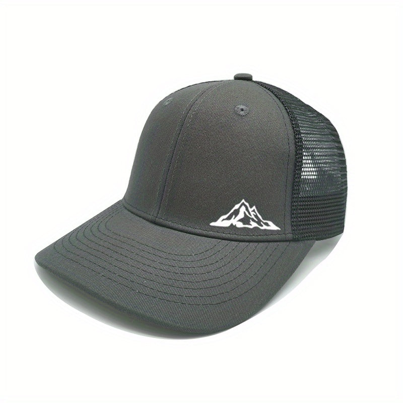 Mountain Baseball Cap Multicolor Mesh Hat Unisex
