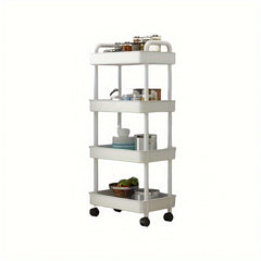Small Cart Storage Rack Rolling Organization Cart