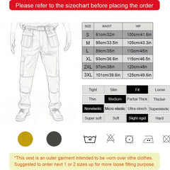 Poly Cotton Twill Men's Knee Pads Cargo Trousers