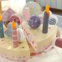 Wooden Ice Cream Shop Dessert Counter Toy for Kids
