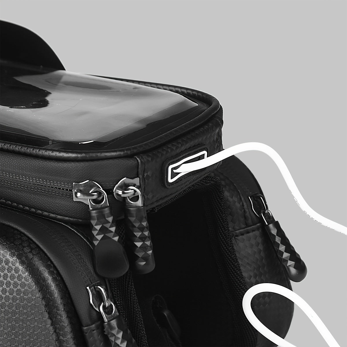 Bicycle Saddle Bag Hard Shell Double Side Bag Waterproof Mobile Phone Bag
