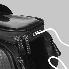 Bicycle Saddle Bag Hard Shell Double Side Bag Waterproof Mobile Phone Bag
