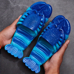 Creative Fish Shape Slippers Women's Outdoor Flat Beach Slippers