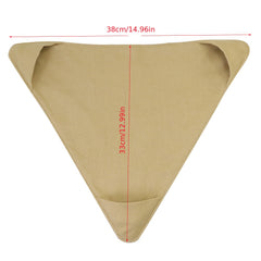 Outdoor Triangular Stool Cloth Waterproof Canvas Portable for Camping