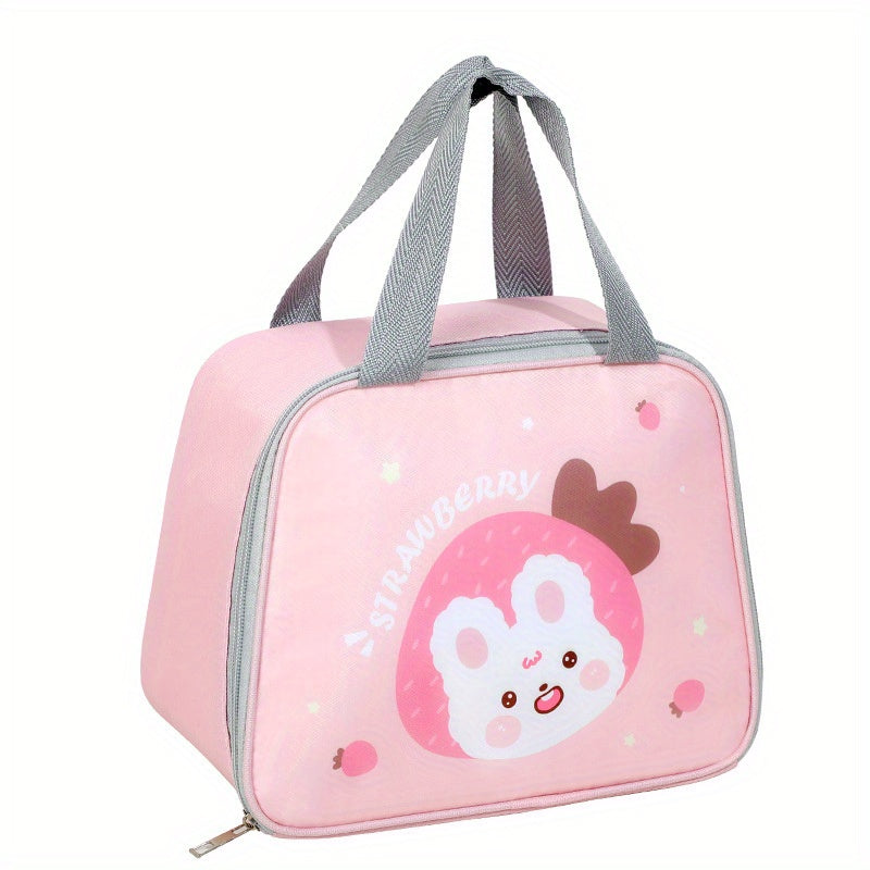 Children Insulation Bag Lunch Box Student Dinosaur Fox Lunch Bag Cartoon