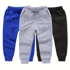 Boys Casual Active Sweatpants Elastic Waist Sports Pant