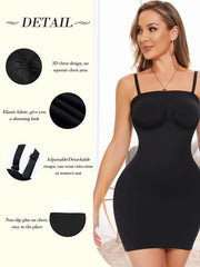 SCARBORO Shaping Cami Dress Tummy Control Bodycon Dress