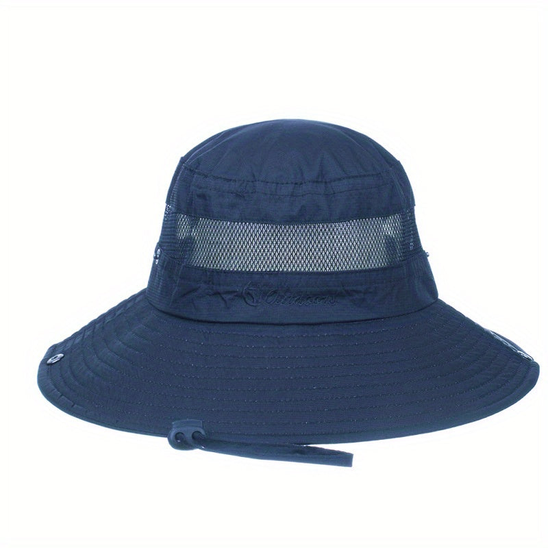Breathable Mesh Visor Bucket Hat UV Sun Hat