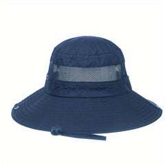 Breathable Mesh Visor Bucket Hat UV Sun Hat