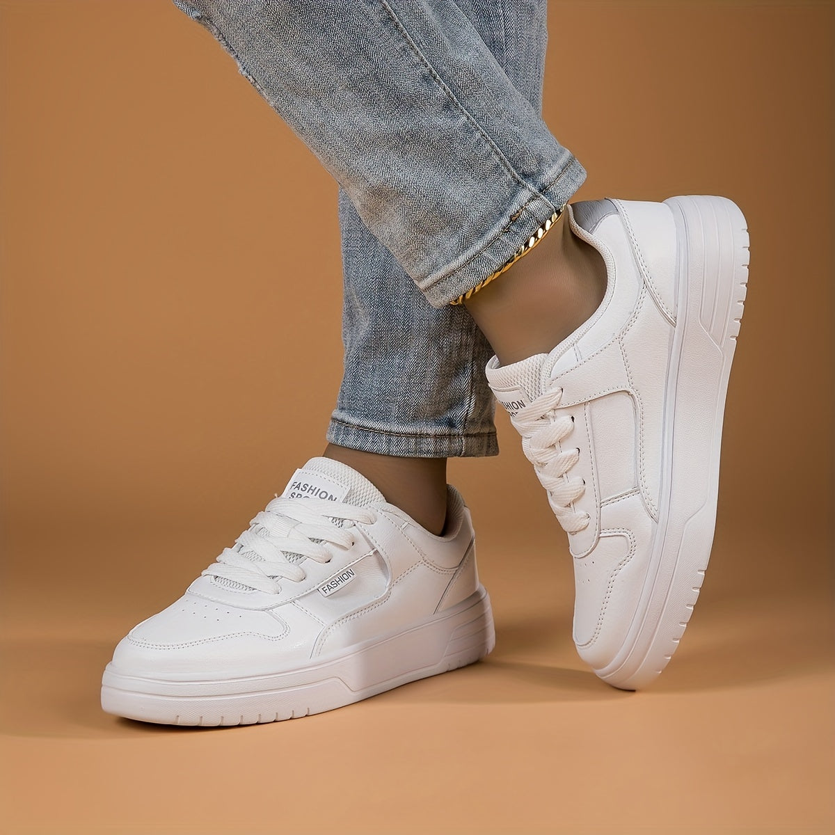 Women's Breathable Skate Shoes Casual Lace Up Outdoor Sneakers