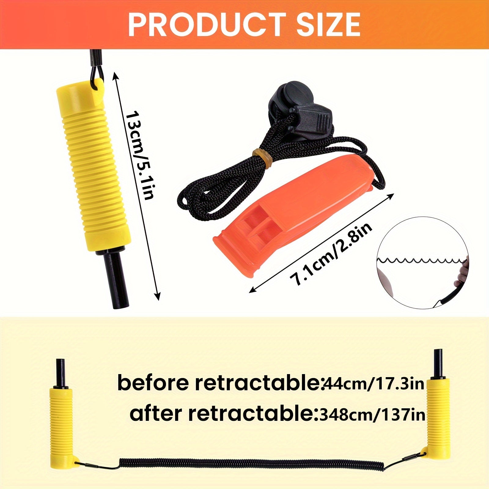 Retractable Ice Pick for Ice Fishing Safety - Winter Fishing Accessories