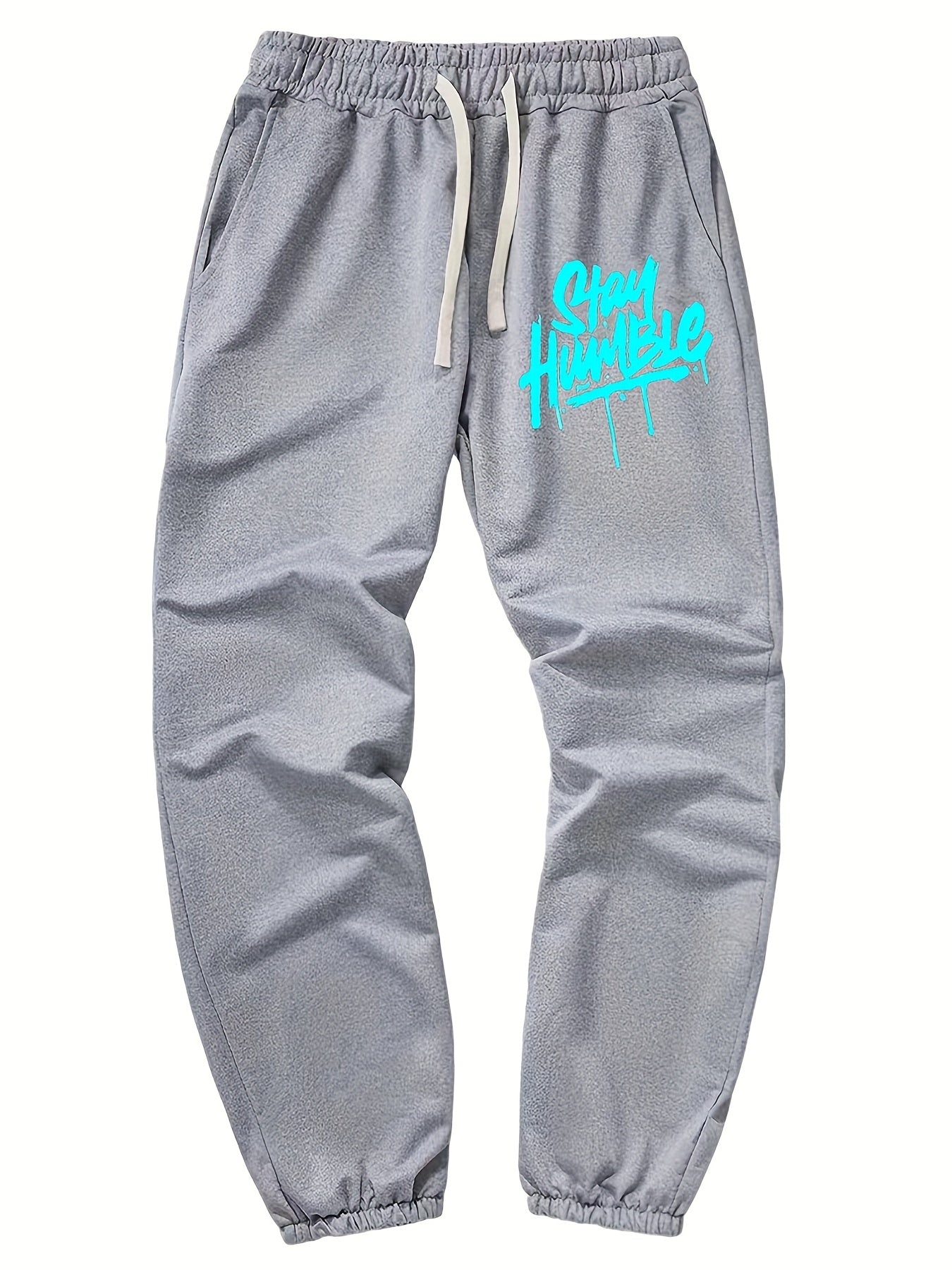 Men's Drawstring Pocket Sweatpants Casual Jogger Pants