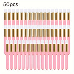 50pcs Eyelash Cleaning Brush Lash Shampoo Brush For Eyelash Extensions