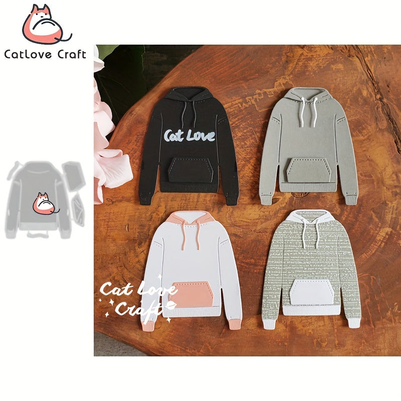 1pc Sweatshirt Clothing Metal Cutting Dies Scrapbooking Stencil Die Cuts