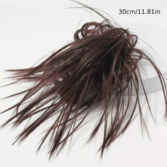 Messy Ponytail Wig With Hair Claw Clip Hair Clips for Girls