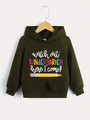 KINDERGARTEN HERE I COME Boys Sweatshirt