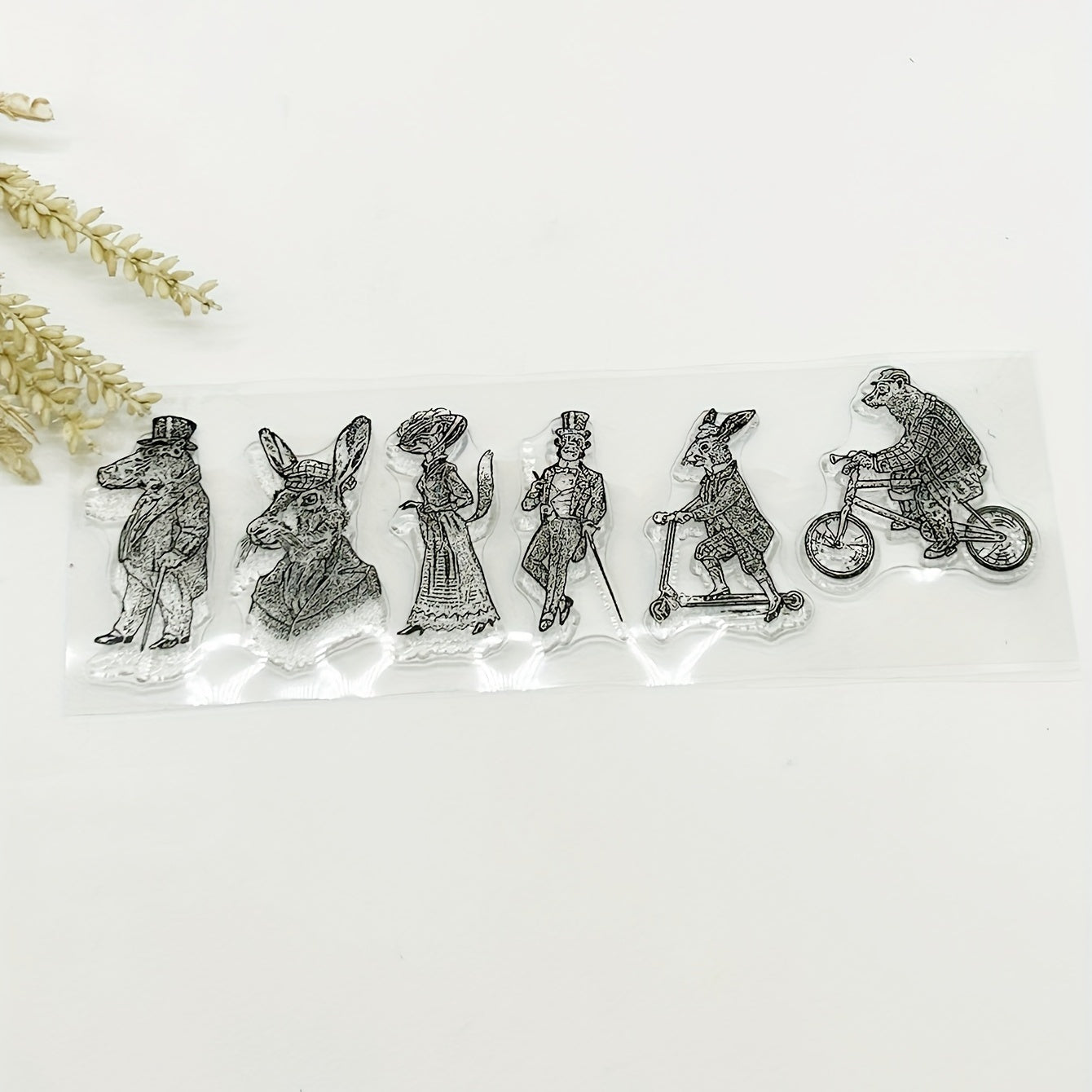 1pc Animal Stamp Painting Tool DIY Scrapbooking Decoration Silicone Seal