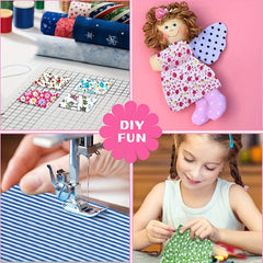 30 Cotton Fabric Bundles Patchwork Fabrics DIY Sewing Quilting 25x25cm Pack