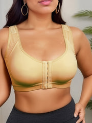 Sports Bra High Support Yoga Smooth Mesh Bra
