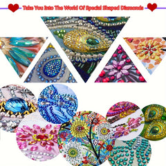 Cat Pattern Diamond Painting Pendant Kit
