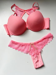 Lace Lingerie Set Women's Sexy Bra Panty Valentines