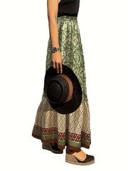 Boho Holiday Skirt for Spring & Summer Women's Clothing