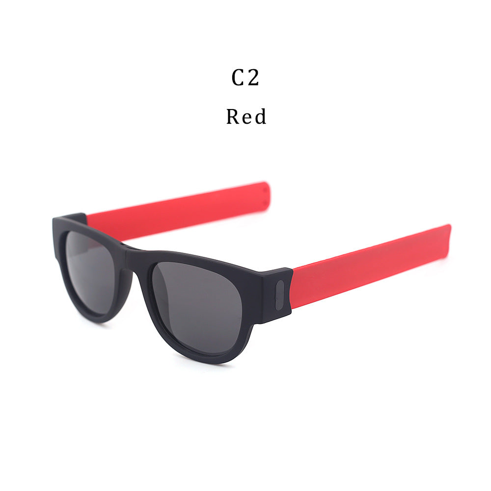 Snap Goggles Creative Glasses Sunglasses Wristband Bracelet
