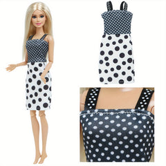 5pcs Stylish Doll Clothes Set for 11.5 Inch Dolls Everyday Outfit