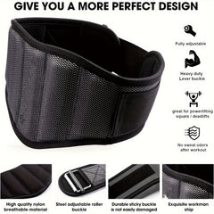 Fitness Training Belt Weightlifting Belt Squat Belt Anaerobic Exercise Belt