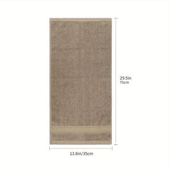 Embroidered Towel Set, Absorbent & Quick Dry, 13.8x29.5in