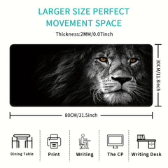 XL E sports Mouse Pad Thickened Desktop Mat Anti slip Washable Rubber