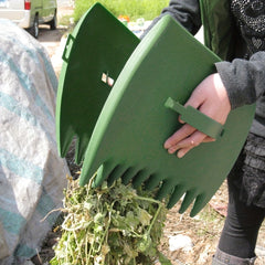 2pcs Leaf Collector Set Grabs Leaves Garden Cleaning Shovel