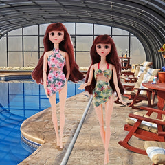 6pcs Doll Clothes Swimsuit Bikini Summer Beach Wear for 11 5Inch Dolls
