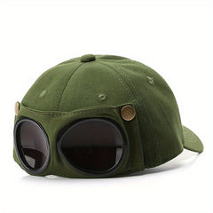 Aviator Baseball Cap Solid Vintage Couple Sun Hats