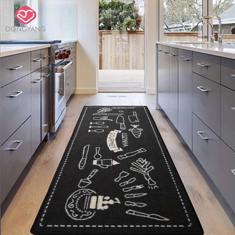 Soft Fluffy Kitchen Mat Entrance Door Mat Non slip Runner Rugs Bathroom Absorben