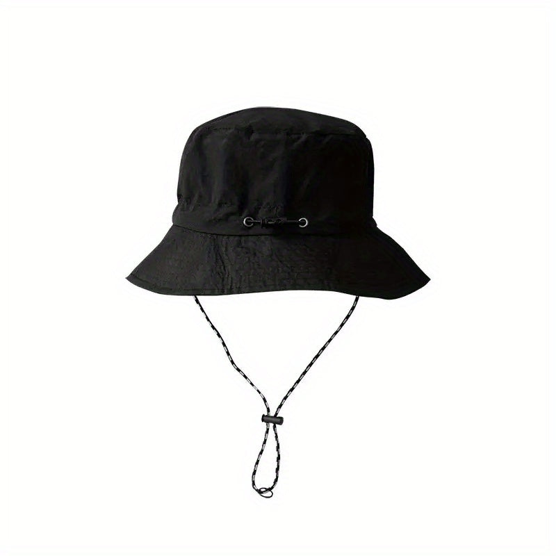 Summer Waterproof Bucket Hat Quick Drying Sunshade Breathable Hat