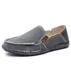 Men's Canvas Casual Loafers Boat Shoes