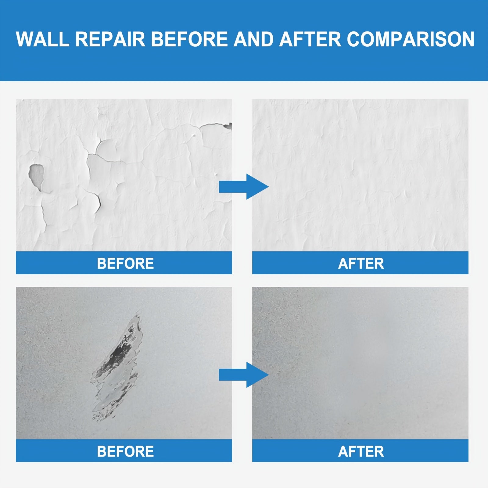 Waterproof Wall Repair Agent - Crack Repair, Moisture Proof, Stain Cover