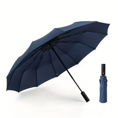 Strong Wind Resistant 3 Fold Automatic Umbrella