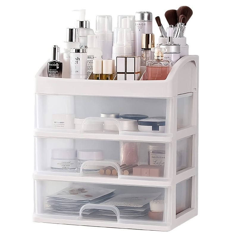 Makeup Organizer with Drawers Cosmetic Display Cases Makeup Storage Box