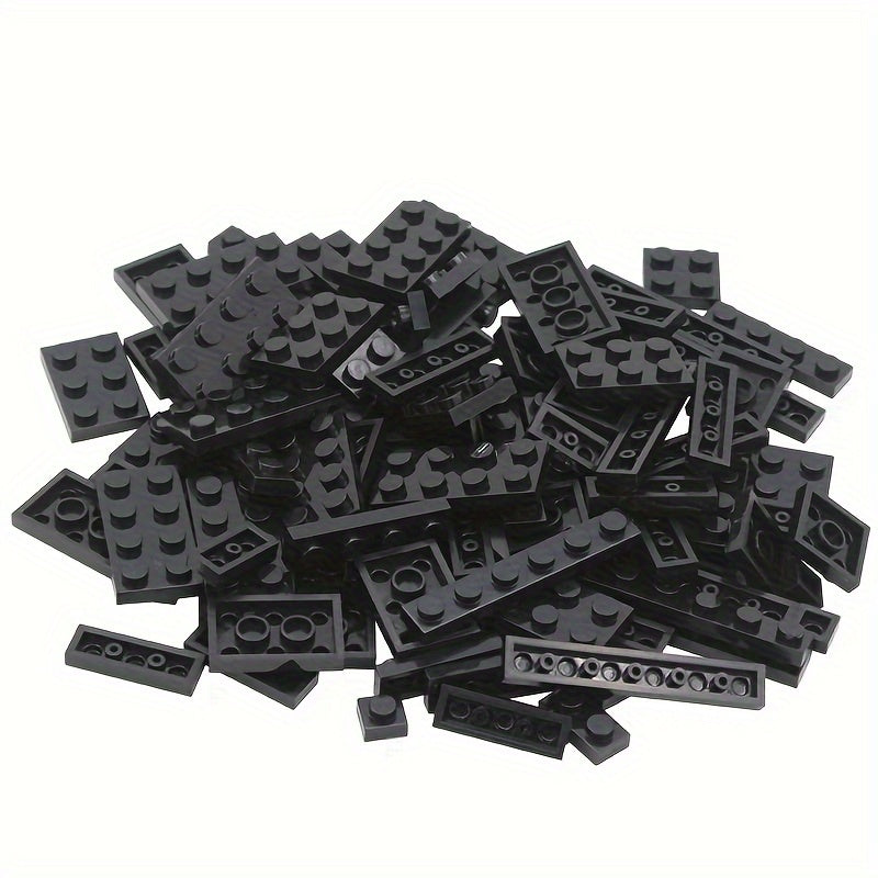 100pcs Assorted Colors Small Brick Building Blocks Set