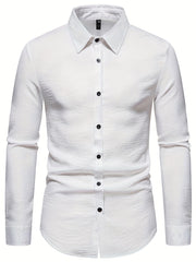 Men's Semi-Formal Long Sleeve Shirt