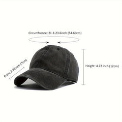 Vintage Baseball Cap For Women Men Sun Hat Trucker Hat