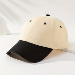 Casual Block Cap Sun Protection Comfortable Breathable Cap for Summer